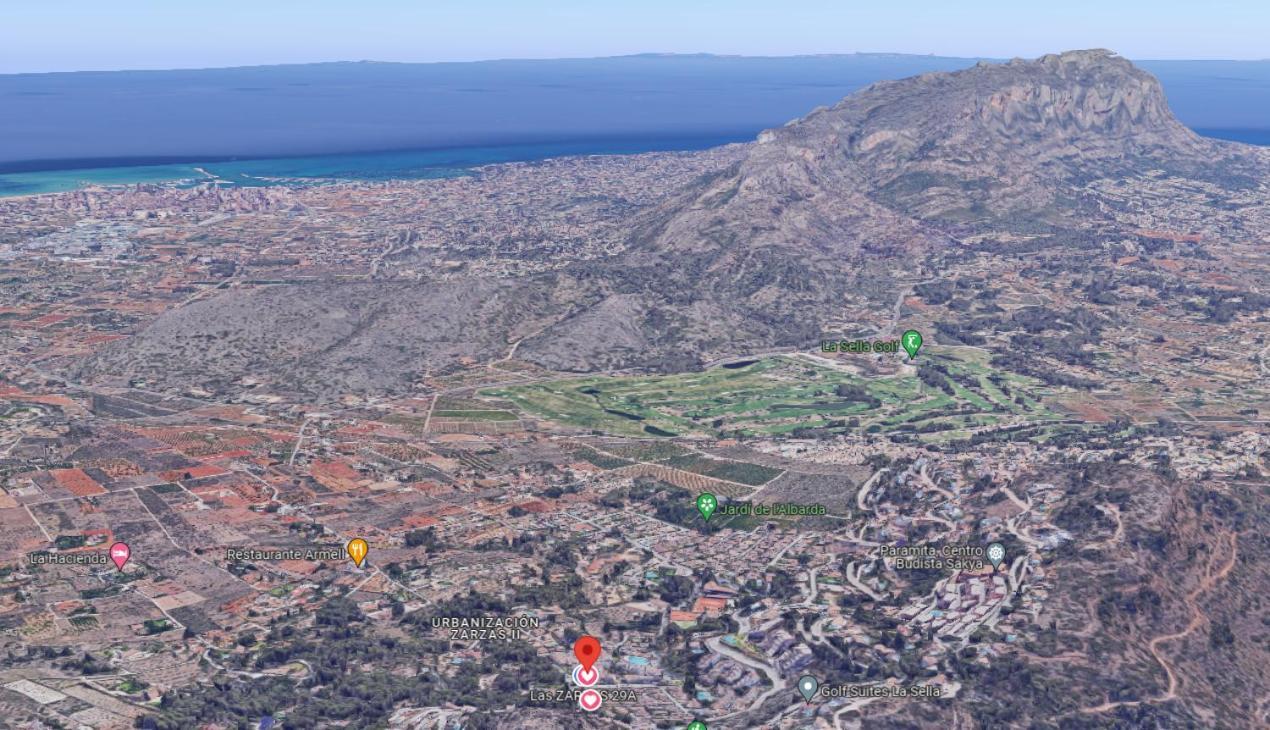 Апартаменты Denia - Golf La Sella "Refugio Marino" Педрегер Экстерьер фото